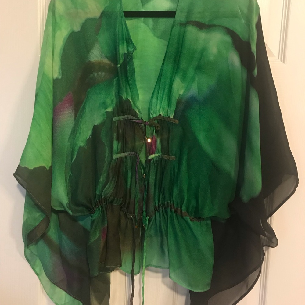 Authentic Roberto Cavalli silk blouse